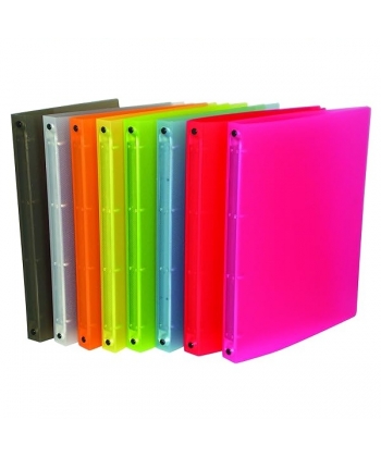 Ring Binder Mintra Pp A4 4 Rings 30Mm Assorted 37726