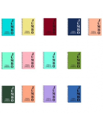 Notebook Mintra A4 Ruled 200Sh 70G 5Sub Spiral Jumbo 90508