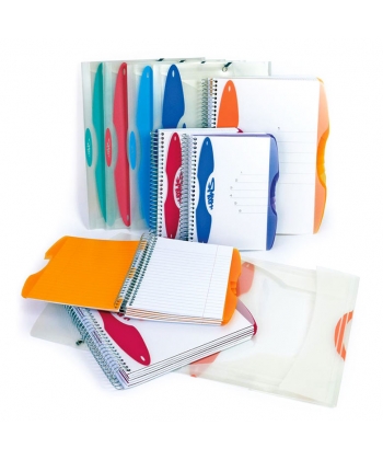 Notebook Mintra A5 Ruled 192Sh 70G 6Sub Spiral Smooth 92101