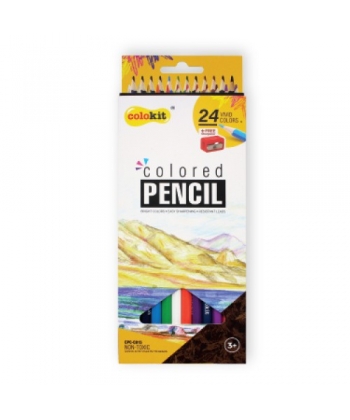 Colored Pencil Flexoffice Colokit 24/Pack Cpc-C015