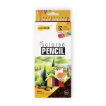 Colored Pencil Flexoffice Colokit W/Sharpener 12/Pack Cpc-C012