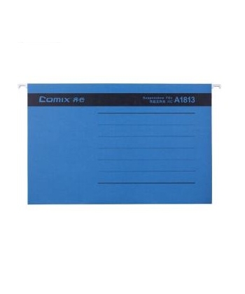 Suspension File Comix Cardboard F/C 50Mm Blue A1813