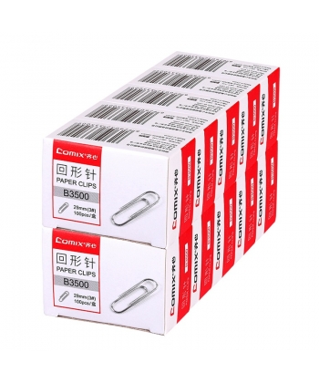 Paper Clip Comix Small 100/Pack Silver B3500