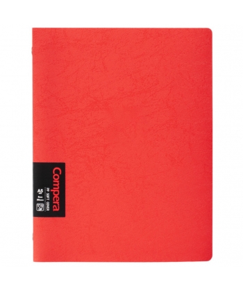 Notebook Comix Compera A5 Ruled 50Sh Pp Soft Red C7005T