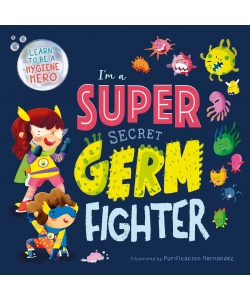 Picture Flats I M A Super Secret Germ Fighter