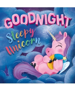 Picture Flats Goodnight Sleepy Unicorn