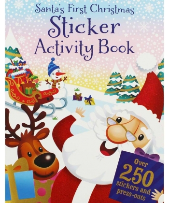 Santa S First Christmas Sticker Book