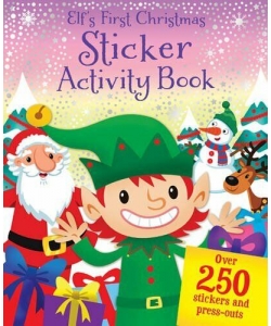 S & A Merry Christmas Elf S First Christmas Sticker