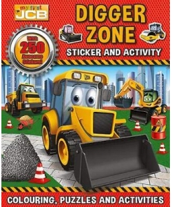 My First Jcb Digger Zine Stickers And Activity