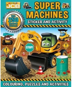My First Jcb Supper Machines Stickers And Activity
