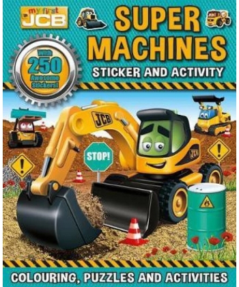 My First Jcb Supper Machines Stickers And Activity