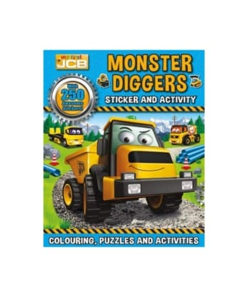 My First Jcb Monster Diggers And Activity