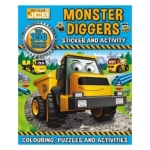 My First Jcb Monster Diggers And Activity