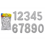 Styropor Numbers 8cm 10Pcs/Pack H-157 18BS117