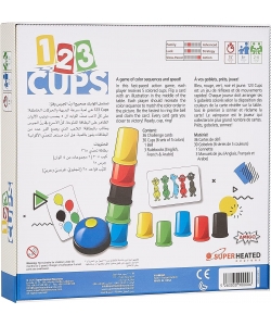 Board Game 123 Cups 2 6 Players 421111