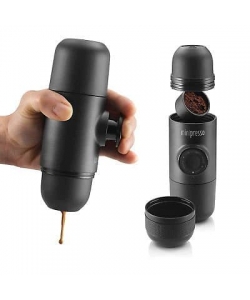 Wacaco - Minipresso GR, Portable Espresso Machine Compatible with Ground Coffee Manually Powered