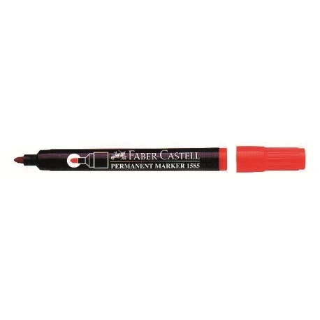 Marker Permanent Faber-Castell Chisel Tip Blue 158651