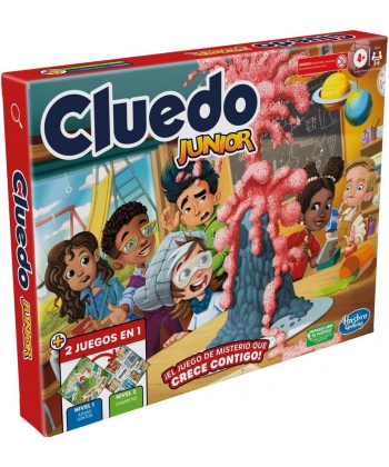 Gaming Cluedo Junior - 2 Sided Board - 2 Games in 1 - Mystery Game for Boys and Girls - Game for 2 to 6 Players 6419