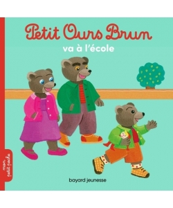 Petit Ours Brun Poches-Va A L Ecole