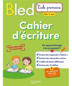 Bled Cahier D Ecriture Des 5 Ans