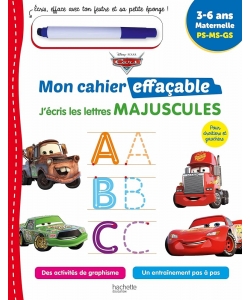 Disney - Cars J Ecris Majuscules