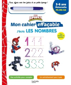 Spidey Et Ses Amis Extraordinaires Mon Cahier Effacable