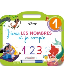 Disney Grands Classiques Ardoise J Ecris Les Nombres Et Je Compte Ardoise