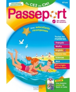 Passeport Du Ce2 Au Cm1 8/9 Ans 2023