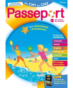 Passeport Du Cm1Au Cm2 9/10 Ans 2023