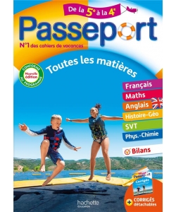 Passeport Toutes Matieres 5E A 4E