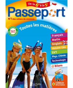 Passeport Toutes Matieres 6E A 5E