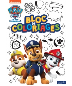 Pat Patrouille Bloc De Coloriages