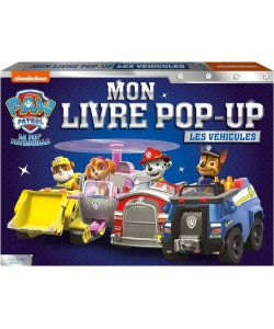 Pat Patrouille Livre Pop Up Vehicules