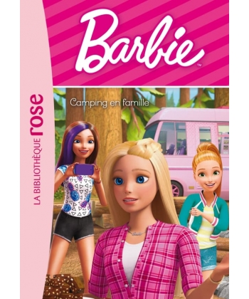Barbie 09 - Camping En Famille Ma Premiere Bibliotheque Rose 6/8 Ans