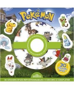 Pokemon - Pochette De Stickers Dragon D Or