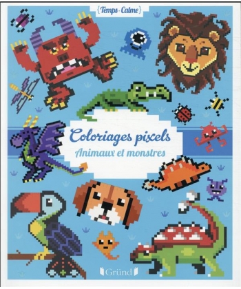 Coloriages Pixels - Animaux Et Fr