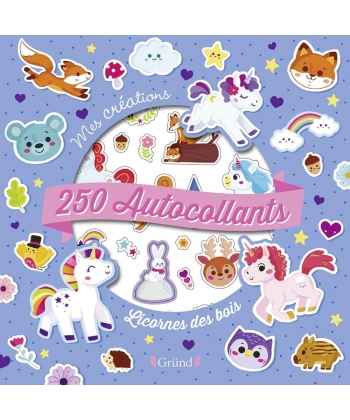 250 Autocollants - Licornes De Fr
