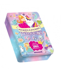 Ma Boite A Stickers Princesses Avec Plus De 1000 Stickers