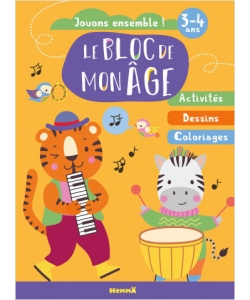 Bloc De Mon Age (3-4 Ans) - Hemma