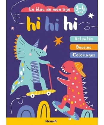 Hi Hi Hi (3-4 Ans) Dinos Hemma