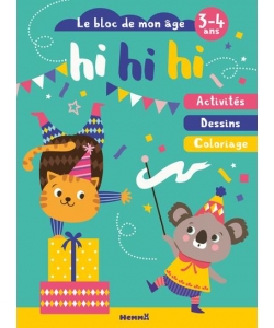 Hi Hi Hi (3-4 Ans) - Bloc De M Hemma