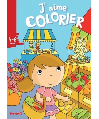J Aime Colorier (4-6 Ans) (Mar Hemma