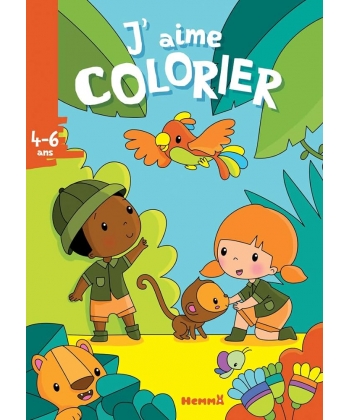 J Aime Colorier (4-6 Ans) (Jun Hemma
