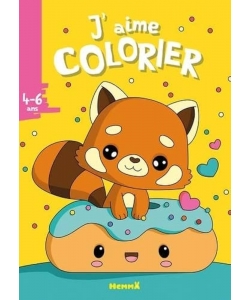 J Aime Colorier (4-6 Ans) Pand Hemma