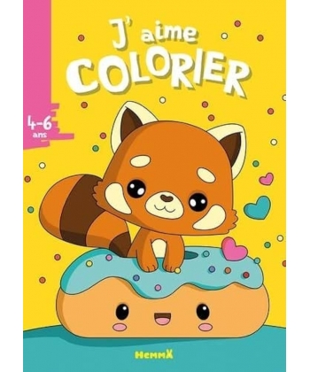 J Aime Colorier (4-6 Ans) Pand Hemma