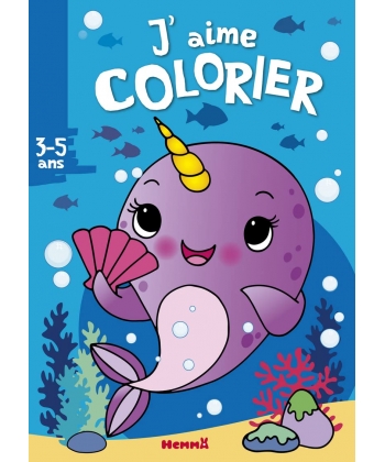 J Aime Colorier (3-5 Ans) Lico Hemma
