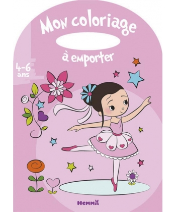 Mon Coloriage A Emporter 4/6Ans Fille