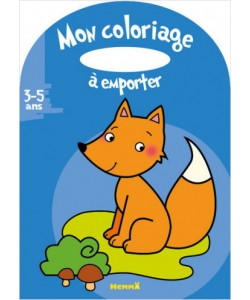 Mon Coloriage A Emporter 3/5Ans Renard