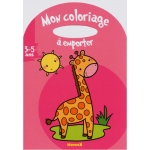 Mon Coloriage A Emporter 3/5Ans Girafe