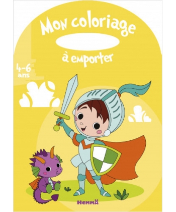 Mon Coloriage A Emporter 4/6Ans Chevalier